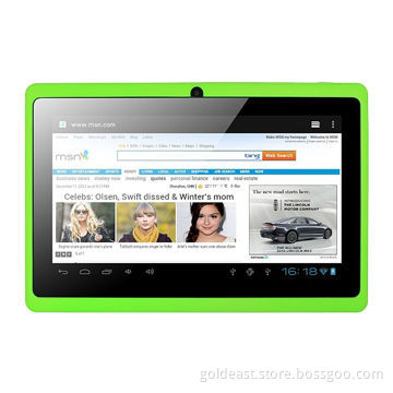 7-inch Tablet PC with DDR3 512MB RAM, 800 x 480 Pixels Resolution